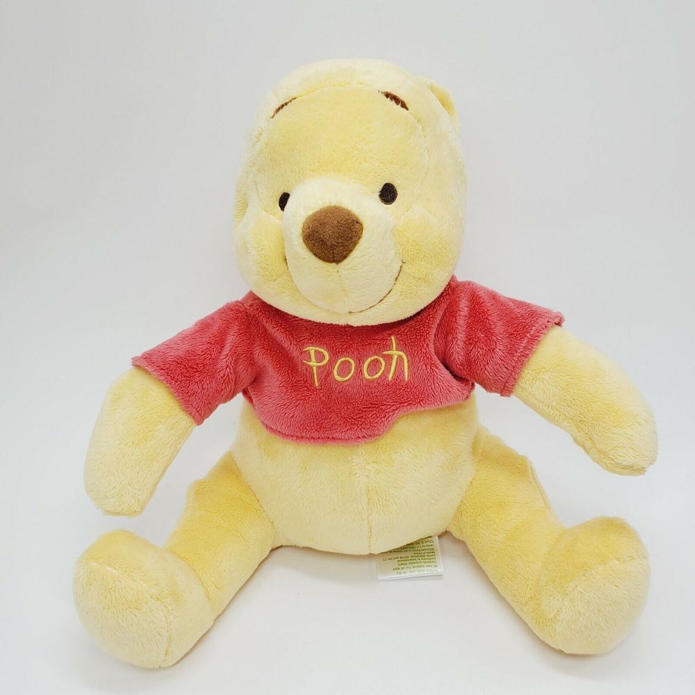 Disney Baby Winnie‎ the Pooh Teddy Bear Plush 8" Sitting